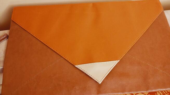 Komplet - torebka kopertówka + portfel - Eido