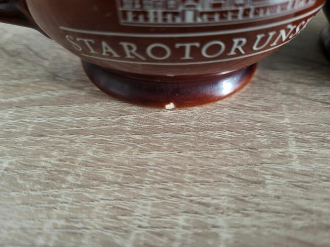 2 Filiżanki Grzane Starotoruńskie- real foto