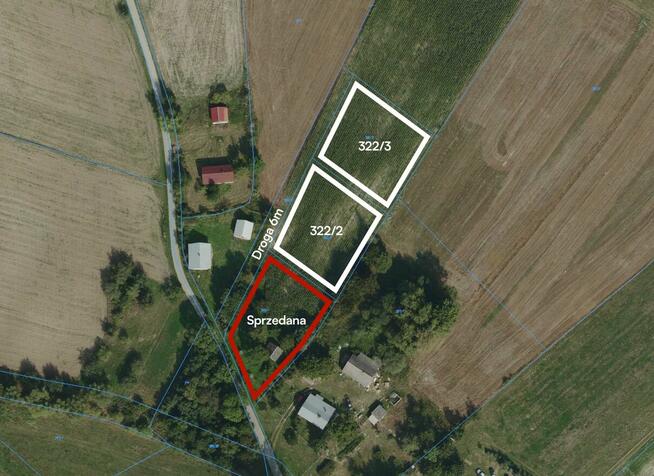 Działka 15 arów / 30 arów, Wadowice Dolne