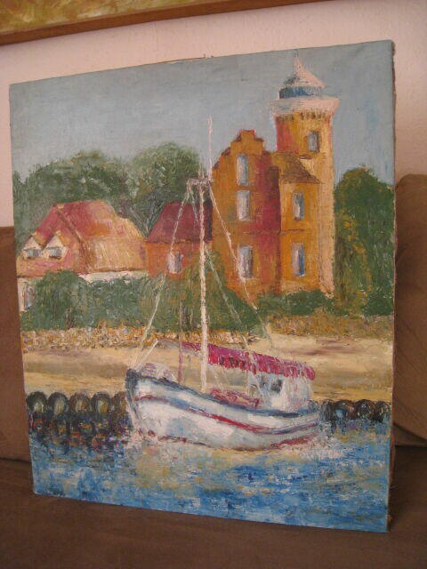 Obrazy olejne, tematyka morska