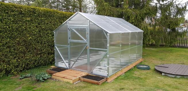 Szklarnia profil 40x40mm 3x4m Victoria 145kg! poliwęglan