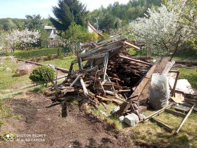 Rozbiórka Altan, domków drewnianych, szop, stodoły, sprzatan