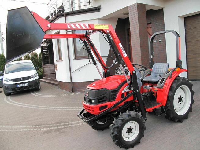 Mini Traktorek MitsubishiGS18 4X4 Rewers Wspomaganie Tur Ład