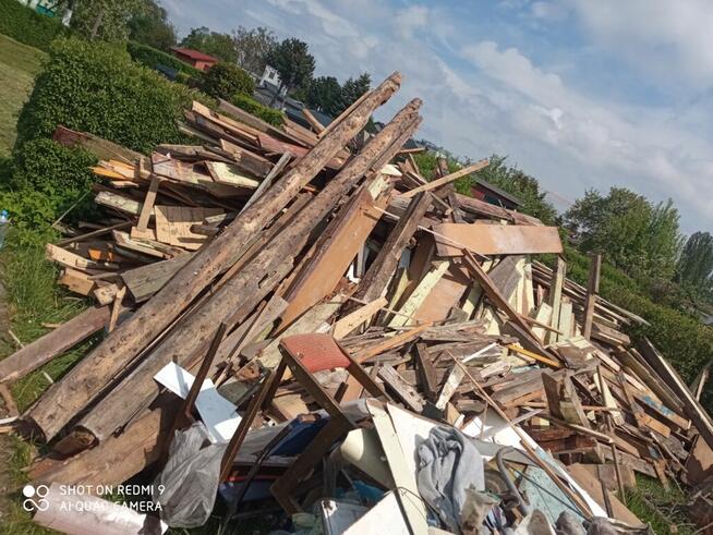 Rozbiórka Altan, domków drewnianych, szop, stodoły, sprzatan