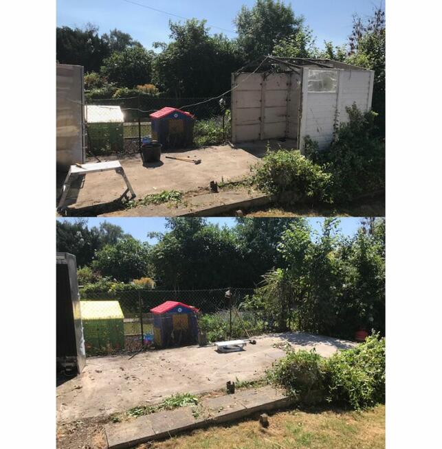 Rozbiórka Altan, domków drewnianych, szop, stodoły, sprzatan