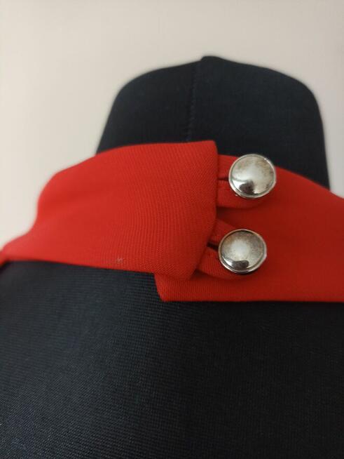 Czerwona sukienka z odkrytymi plecami Lou Kenzie r. XL 42