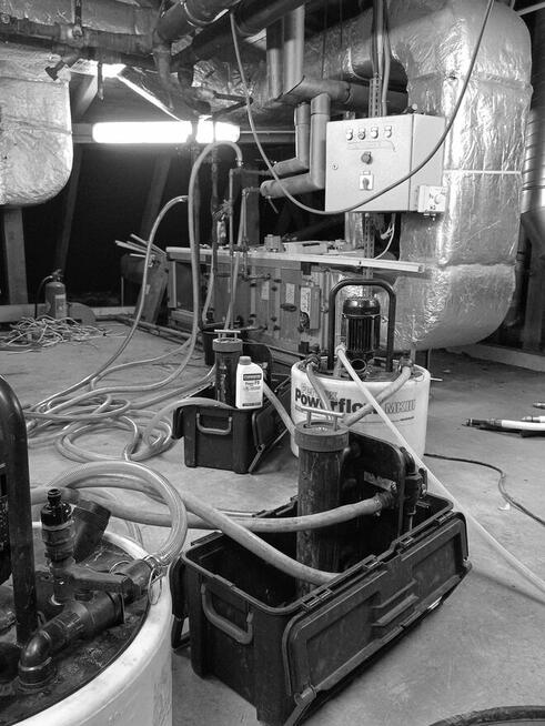 Czyszczenie instalacji ogrzewania