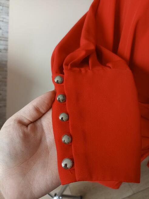 Czerwona sukienka z odkrytymi plecami Lou Kenzie r. XL 42