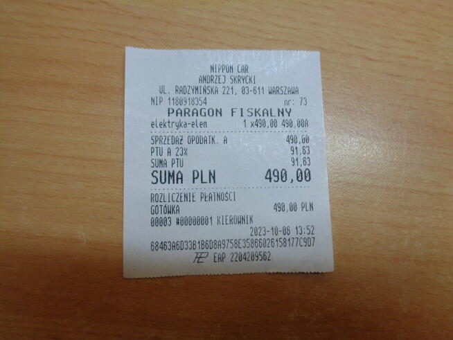 Przeplywomierz Denso Toyota Corolla E12