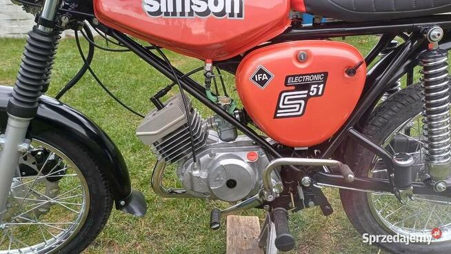 Fabrycznie nowy Simson S51 Zduńska Wola piękny
