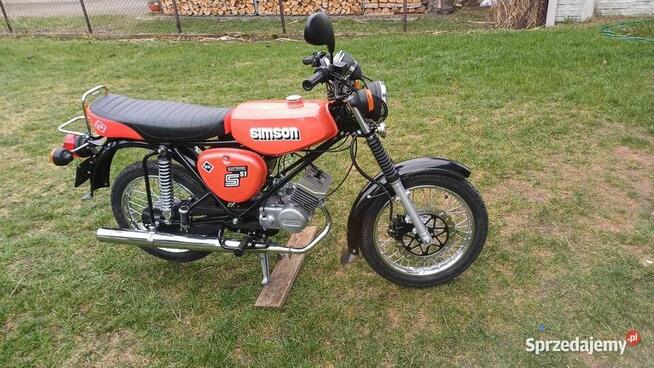 Fabrycznie nowy Simson S51 Zduńska Wola piękny