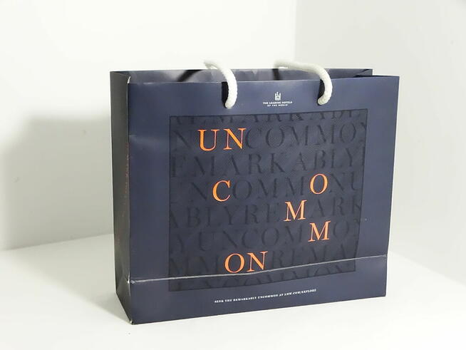 Luksusowa torba papierowa z nadrukiem 310x100x265mm kolorowa