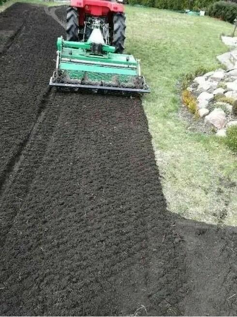 Usługi glebogryzarką separacyjną nawadnianie trawniki