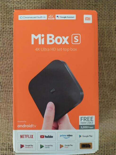 MI BOX S 4K ultra hd bdb Xiaomi