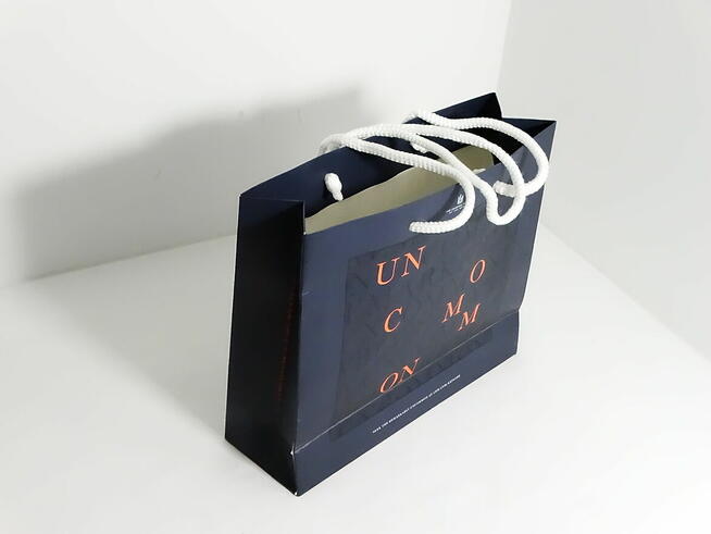 Luksusowa torba papierowa z nadrukiem 310x100x265mm kolorowa