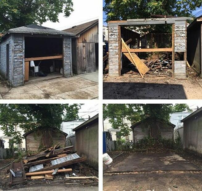 Rozbiórka Altan, domków drewnianych, szop, stodoły, sprzatan