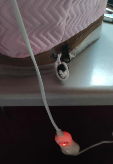 Nowy regulowany ogrzewany czepek do włosów - parowiec odżywc