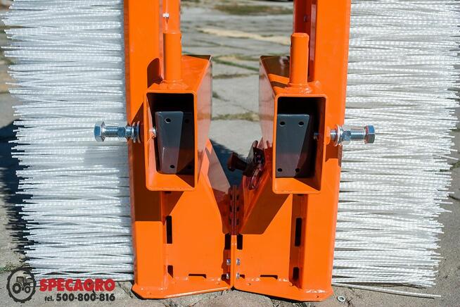 Zamiatarka szczota na widły do palet !