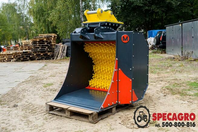 Przesiewacz gwiazdowy do ziemi piasku kruszywa !