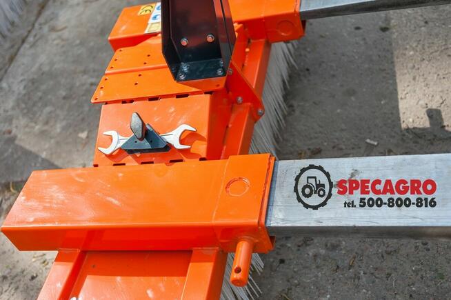 Zamiatarka szczota na widły do palet !