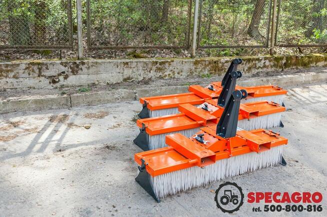 Zamiatarka szczota na widły do palet !