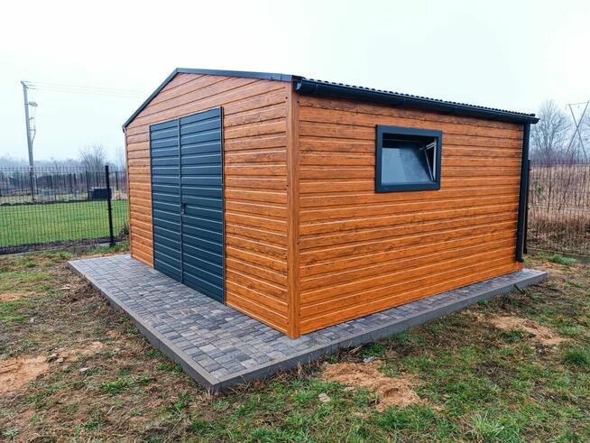 Garaże blaszane hale wiaty domki narzędziowe na każdy wymiar