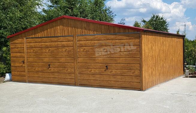 Garaże blaszane hale wiaty domki narzędziowe na każdy wymiar