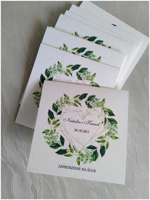 Zaproszenia na ślub