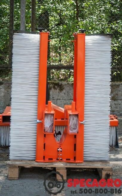 Zamiatarka szczota na widły do palet !