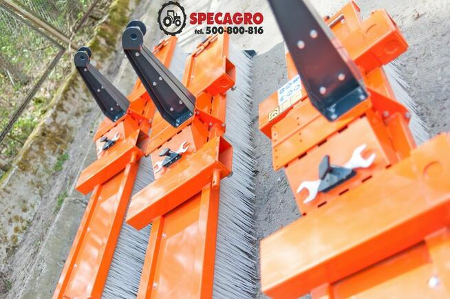 Zamiatarka szczota na widły do palet !