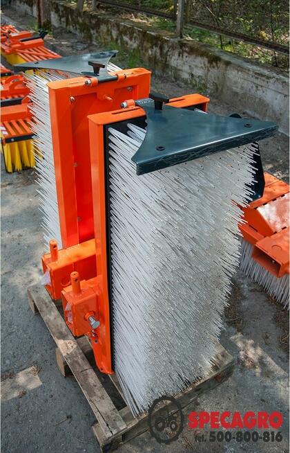 Zamiatarka szczota na widły do palet !