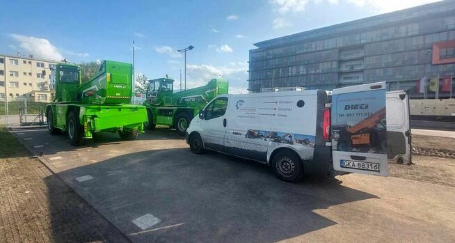 DmTech wynajem serwis ładowarki wózki widłowe