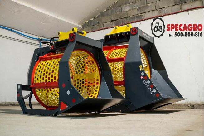 Łyżka przesiewająca ziemię , gruz , torf !