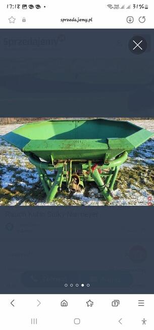 Rozsiewacz nawozowy Amazone 600l