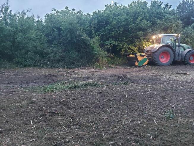 Wycinka drzew Mulczowanienie wgłębne i powierzchniowe