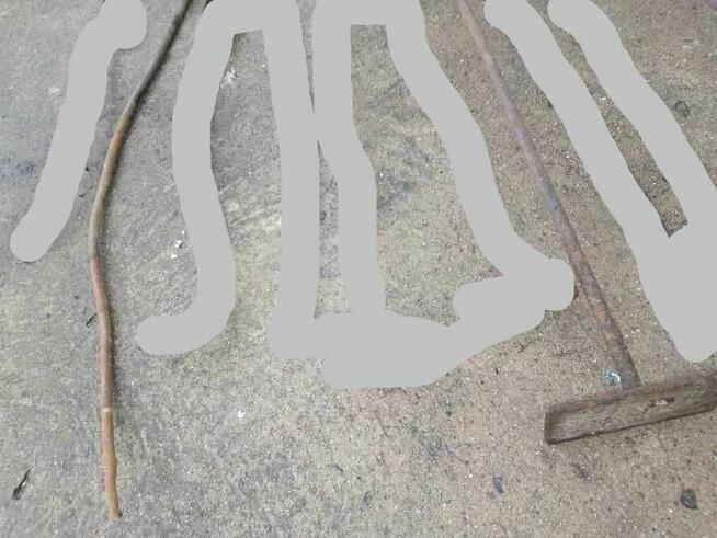 Zestaw do czyszczenia pieca kotła kominka CO pogrzebacz 2 el