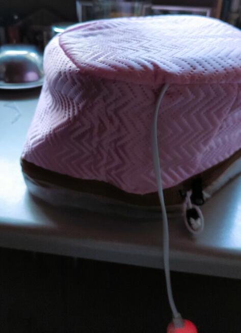 Nowy regulowany ogrzewany czepek do włosów - parowiec odżywc