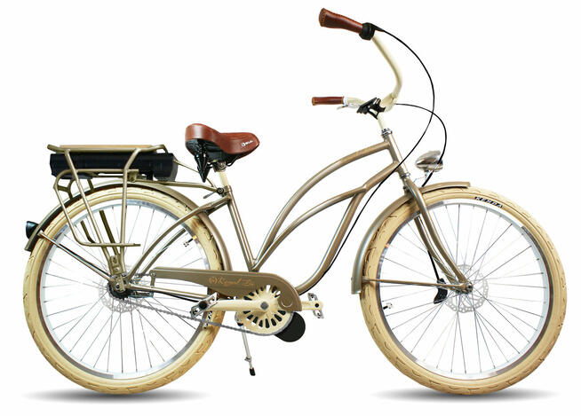 Rower ELEKTRYCZNY ebike miejski 26 / 28 damski Cruiser Royal