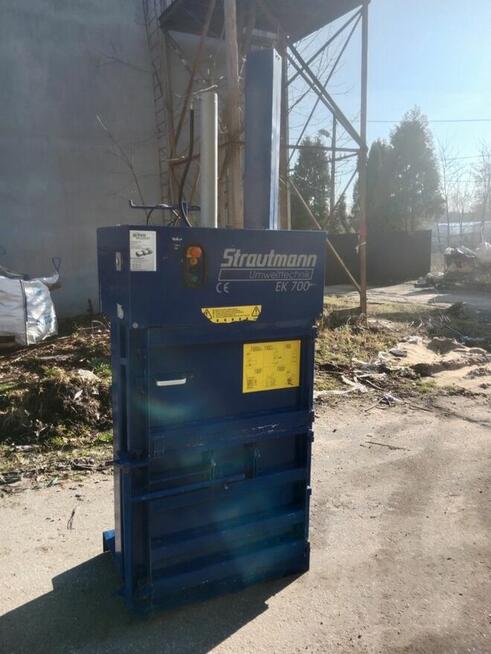 Belownica prasa do foli kartonu makulatury odpadów śmieci