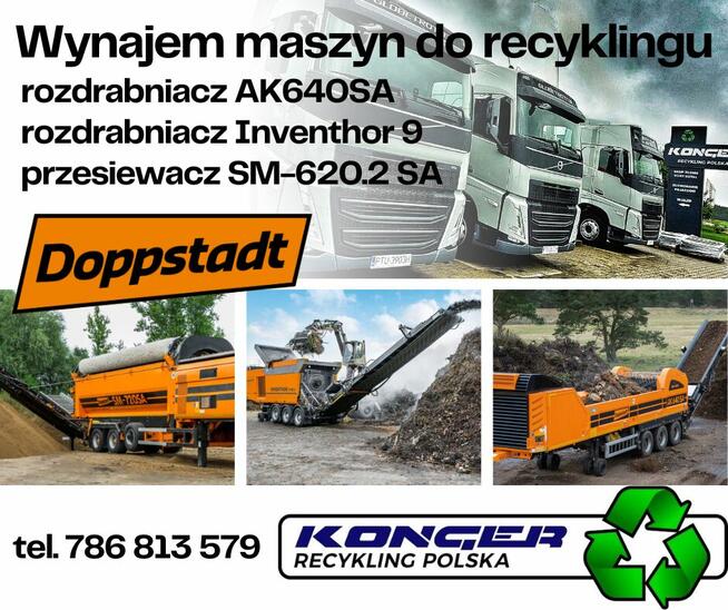 Wynajem Przesiewacza Mobilnego Doppstadt SM-620.2 SA