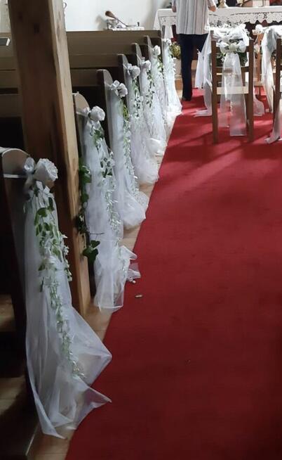 Przepiękna dekoracja ślubna z gratisami