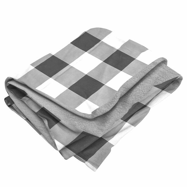 Dwustronna Narzuta 80x160 Bawełna + Polar RÓŻNE kolory