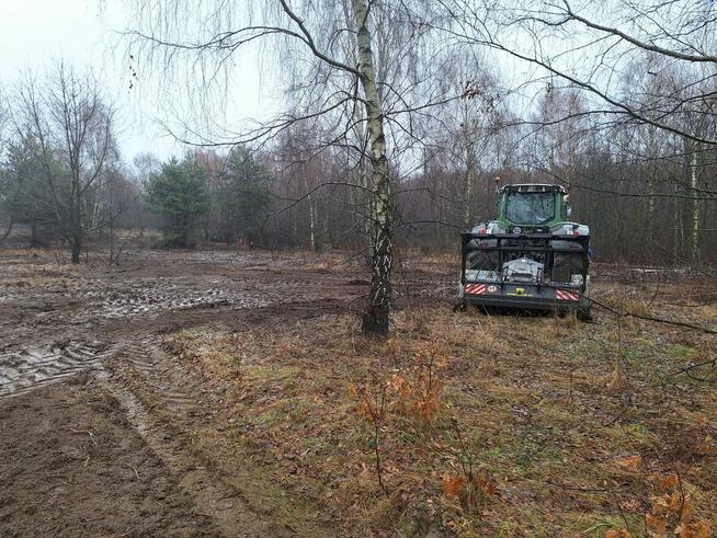 Wycinka drzew Mulczowanienie wgłębne i powierzchniowe