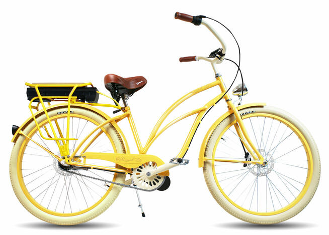 Rower ELEKTRYCZNY ebike miejski 26 / 28 damski Cruiser Royal