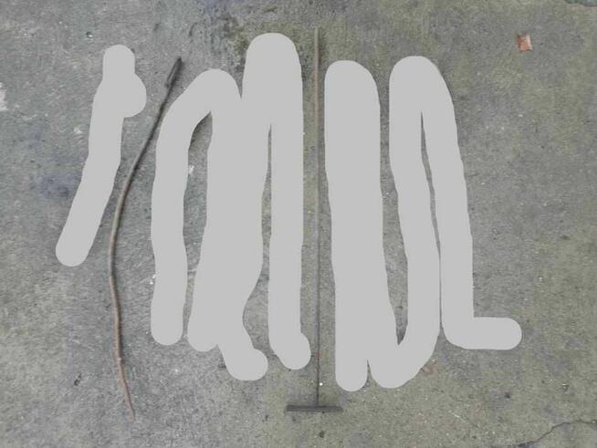 Zestaw do czyszczenia pieca kotła kominka CO pogrzebacz 2 el