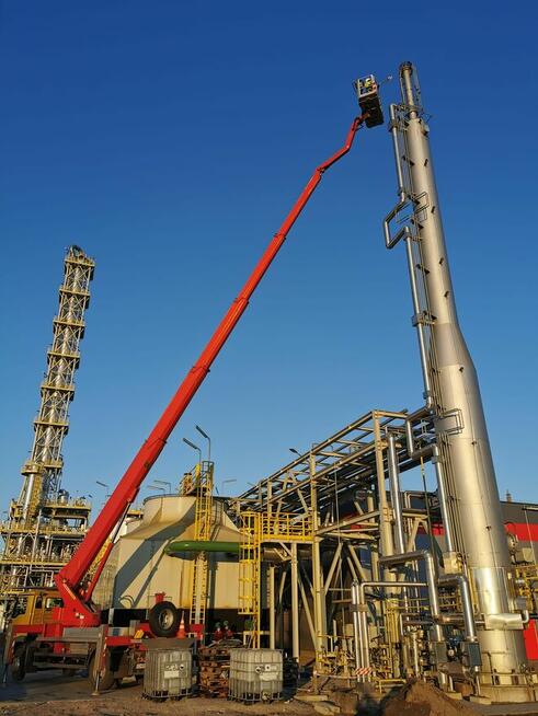 Zwyżka Czeladź wynajem zwyżki podnośnik koszowy