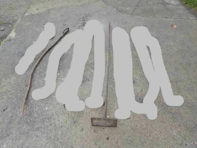 Zestaw do czyszczenia pieca kotła kominka CO pogrzebacz 2 el