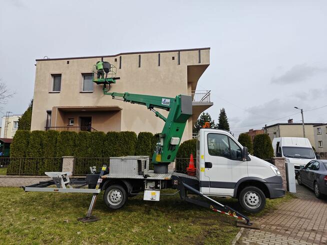 Wynajem zwyżki Piekary Śląskie zwyżka podnośnik koszowy