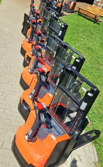 10szt Toyota SWE 200d 2018r niski maszt paleciak elektryczny