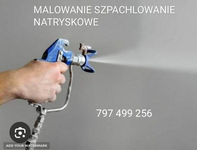 Szpachlowanie Malowanie Natryskowe